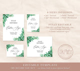 Tropical Custom Sign Template | Tropical Baby Shower Sign