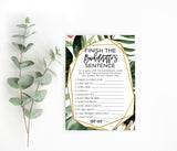 Tropical Bachelorette Game | Beach Bachelorette Party Game