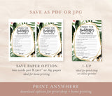 Tropical Bachelorette Game | Beach Bachelorette Party Game