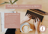 Editable Photo Save the Date Template | Minimalist Save the Date Template