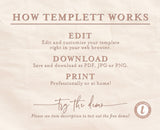 Holiday Photo Postcard Editable Template | Christmas Thank You Wedding Card