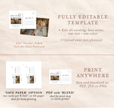 Photo Save the Date Postcard | Save the Date with Pictures Template