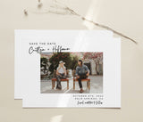 Editable Photo Save the Date Template | Minimalist Save the Date Template