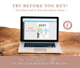 Tropical Bachelorette Drinking Game | Editable Drink If Game