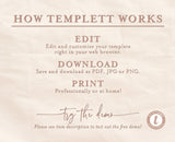 Editable Photo Save the Date Template | Save the Date with Pictures Template