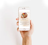 Thanksgiving Football Invitation Template | Friendsgiving Invitation