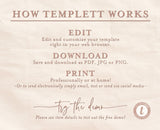 Tropical Bridal Trivia Editable Template | How Well Do You Know the Bride-to-Be Game