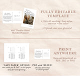 Christmas Postcard Editable Template | Editable Photo Christmas Card