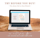 Fiesta Bridal Shower Editable Invitation Template | Southwestern Shower Invite