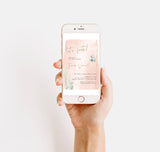 Fiesta Bridal Shower Editable Invitation Template | Southwestern Shower Invite