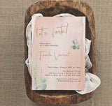 Fiesta Bridal Shower Editable Invitation Template | Southwestern Shower Invite