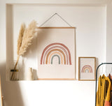Watercolor Rainbow Print | Gender Neutral Nursery Printable
