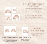 Watercolor Rainbow Print | Gender Neutral Nursery Printable