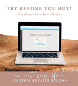 Pop When She Pops Label | Mini Champagne Bottle Label Template