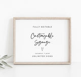Minimalist Wedding Bundle Template | Editable Minimalist Wedding Templates