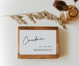 Will You Be My Bridesmaid Card | Classic Bridesmaid Proposal