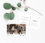 Save the Date Postcard Template | Photo Save the Date Template
