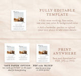 Photo Wedding Announcement | Photo Elopement Announcement