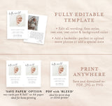 Photo Baby Announcement Card | Birth Announcement