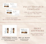 Photo Wedding Announcement | Photo Elopement Announcement