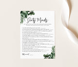 Dirty Minds Bachelorette Game | Dirty Bachelorette Party Game