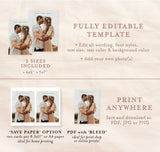 Photo Wedding Announcement | Photo Elopement Announcement