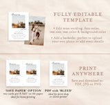 Photo Wedding Announcement | Photo Elopement Announcement