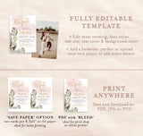 Fiesta Baby Shower Editable Invitation Template | Southwestern Shower