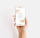 Fall Shower By Mail Invitation | Autumn Baby Shower Invite