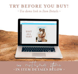 Photo Wedding Announcement | Photo Elopement Announcement