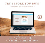 Fall Wedding Social Distance Signs | Please Wear A Mask Wedding Sign