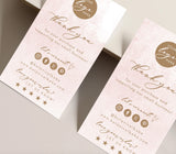 Small Business Thank You Card | Boutique Thank You Template