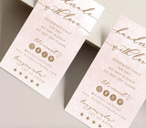 Handmade with Love Care Card | Small Business Care Card