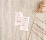 Handmade with Love Care Card | Small Business Care Card