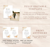 Fall Shower By Mail Invitation | Autumn Baby Shower Invite