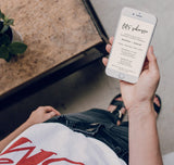 Digital Rehearsal Dinner Invitation | Modern Minimalist Wedding Rehearsal Invite