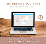Fall Wedding Social Distance Signs | Please Wear A Mask Wedding Sign