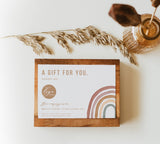 Rainbow Small Business Gift Certificate | Boho Rainbow Watercolor