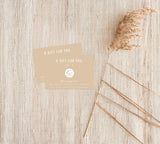 Boho Small Business Gift Certificate | Editable Gift Card Template