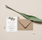 Winter Baby Shower Invitation Template | Baby It's Cold Outside