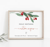 Holiday Custom Signs | Christmas Welcome Sign