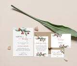 Winter Baby Shower Invite Template | Winter Baby Shower