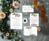 Winter Baby Shower Invite Template | Winter Baby Shower