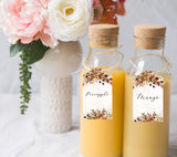 Bridal Shower Mimosa Bar Sign | Autumn Shower Mimosa Sign