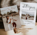 Quarantine Christmas Card Template | Funny Christmas Card