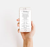 Wedding Party Timeline | Electronic Itinerary