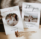 Quarantine Christmas Card Template | Funny Christmas Card