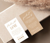 Made with Love Care Card | Small Business Care Card