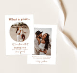 Quarantine Christmas Card Template | Funny Christmas Card