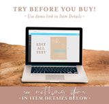 Modern Wedding Seating Chart Cards | Minimalist Wedding Table Seating Chart Cards